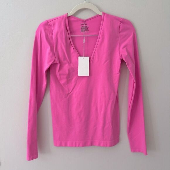 ⭕️ HELMUT LANG Set 2 Piece Sport Top and Bottom Pink M S - Picture 2 of 4